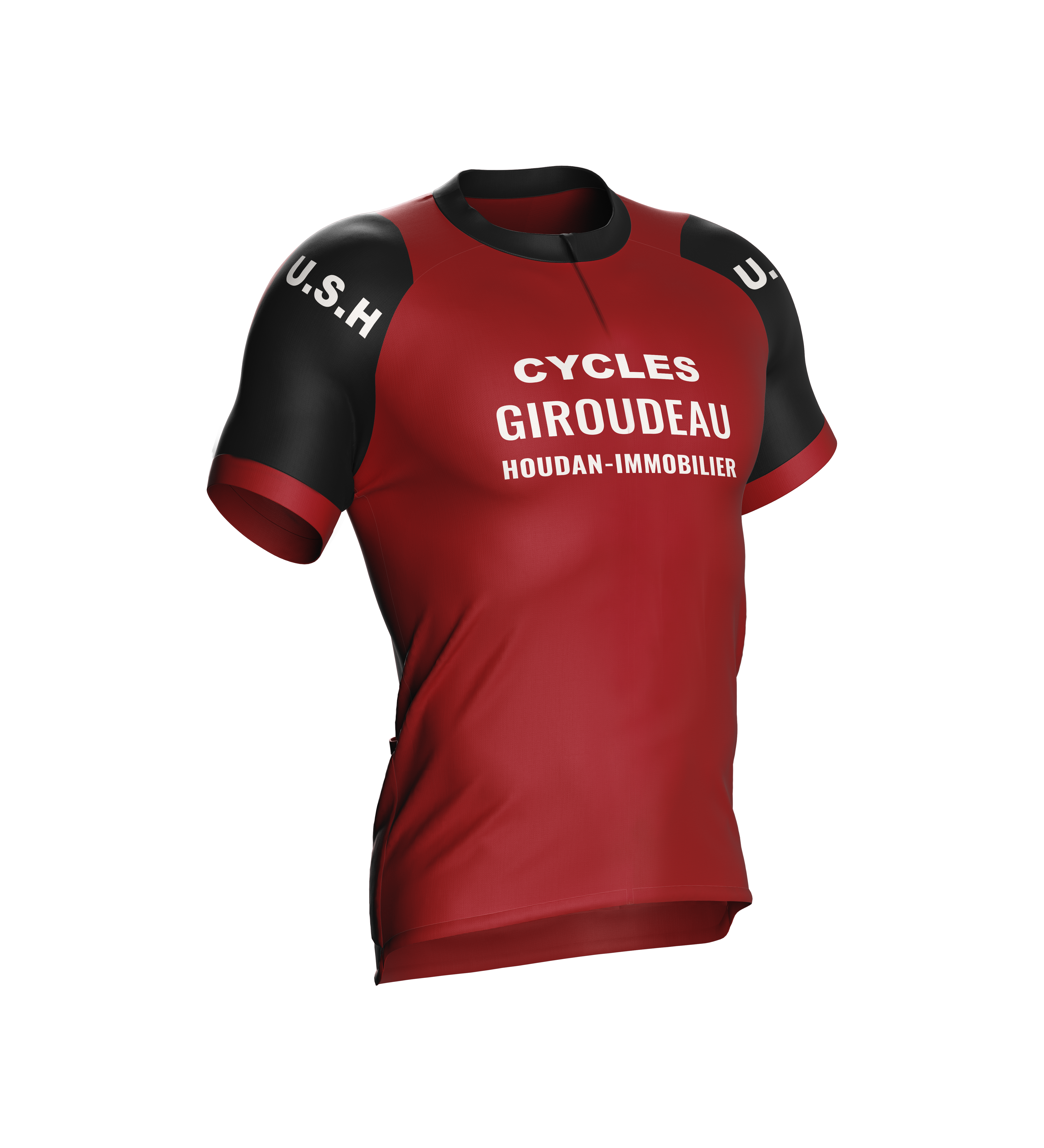 premier maillot de l'Union Sportive Houdanaise