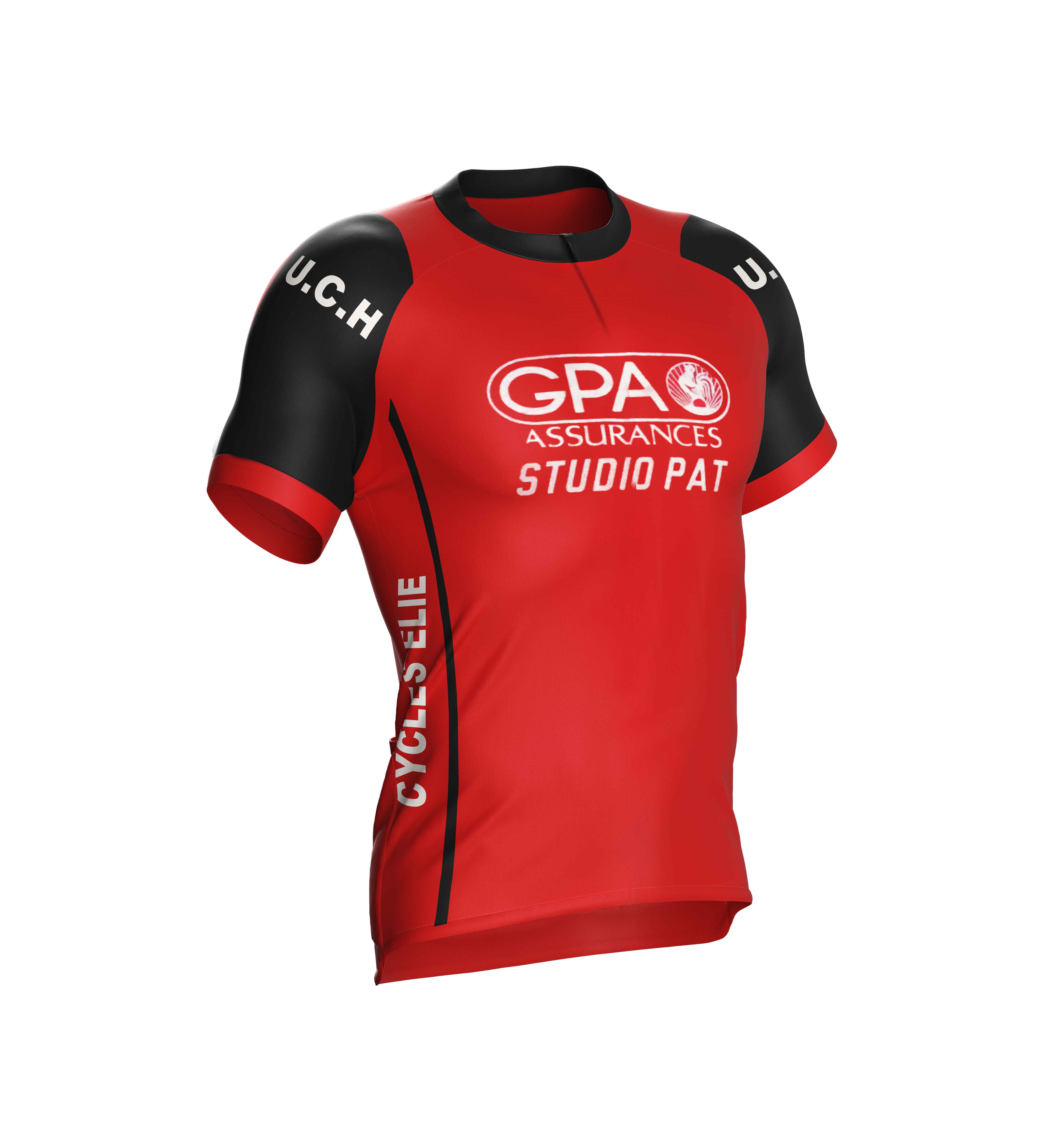 deuxième maillot de l'Union Sportive Houdanaise