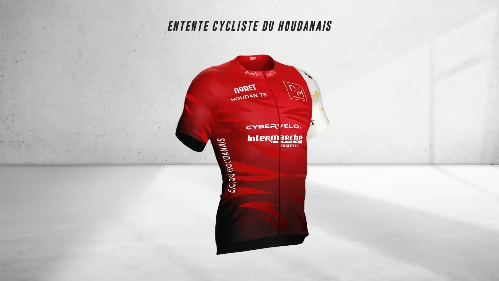 Entente Cycliste du Houdanais présentation du nouveau maillot du club cycliste de Houdan